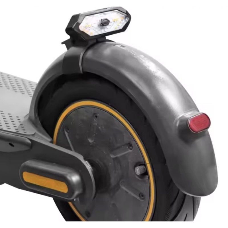 Soporte de guardabarros para luz trasera o intermitentes para Ninebot Max G30 Series o similar  - 1 Compatibilidad: diseñado par
