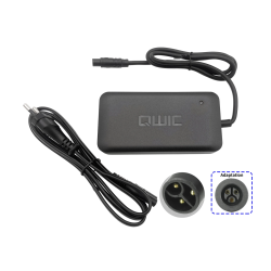 Batterioplader til WATT elcykel eller lignende med 3-polet DC ST-stik - 36V 2A  - 4 
Passer til WATT Boston og New York med V3-b