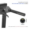 Styreextensions i aluminium for Ninebot Max G30-serien eller lignende  - 8 
Passer til Ninebot Max G30-serien eller lignende opp