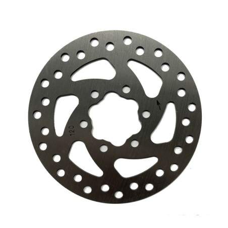 6-dierový brzdový kotúč 120 mm  - 1  