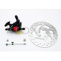 Пълен комплект черен спирачен комплект xTech за Xiaomi M365, 1S, Pro2 или M365 Pro ZOOM xTech - 1 Zoom Xtech HB100 черен комплек