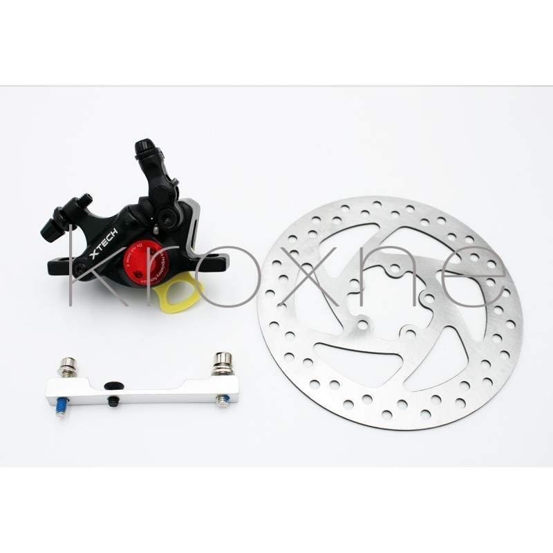 Komplet sort xTech bremsesæt til Xiaomi M365, 1S, Pro2 eller M365 Pro ZOOM xTech - 1 Zoom Xtech HB100 sort bremsesæt til Xiaomi 