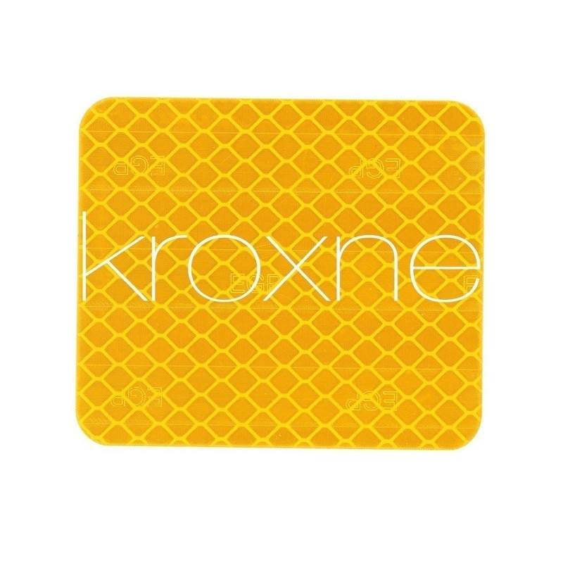 Adesivo reflexivo para placa de pára-choque traseiro Essential 1S Pro2 modelo KROXNE - 6  
