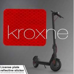 Reflekterande klistermärke för bakre skärmplatta Essential 1S Pro2-modell KROXNE - 7  