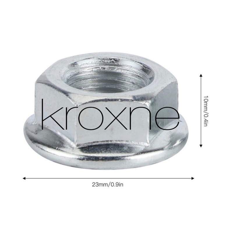 Xiaomin sähköpotkulaudan, Ninebotin tai vastaavan moottorin mutteri ja kiinnityslevy Xiaomi - 8 Erittely:Tuotteen tyyppi: mutter