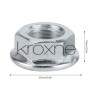 Nut and retaining washer for the motor for Xiaomi electric scooter, Ninebot or similar Xiaomi - 8 Specification:Item Type: Nut, 
