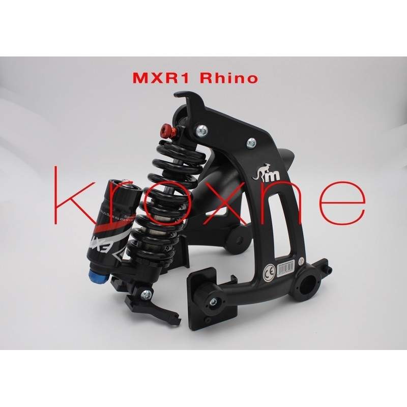 Monorim MXR1 Rhino - Air + coil - achterveersysteem voor Ninebot Max elektrische scooters Monorim - 1 Installeer de nieuwe verbe