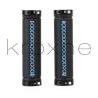 Puños para el manillar de cuero trenzado con anillos ajustables KROXNE - 3 Actualiza tus puños a el modelo de cuero trenzado que