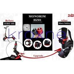 Serrure Monorim HZ01 - mât fixe - HX - Kappa - Inokim - Zero - outrepasse le système de pliage. Monorim - 1 Remplacez le système