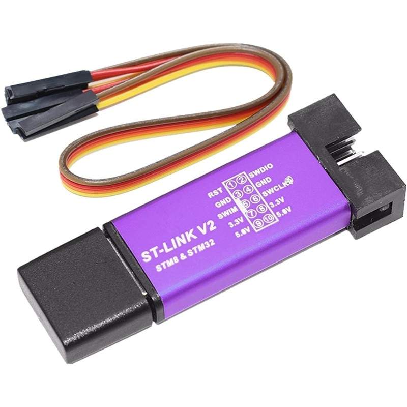 ST-link V2 STM8 STM32 – Hochladen der Firmware auf das Display oder den Controller  - 1 ST-Link v2 ist ein von ST Microelectroni
