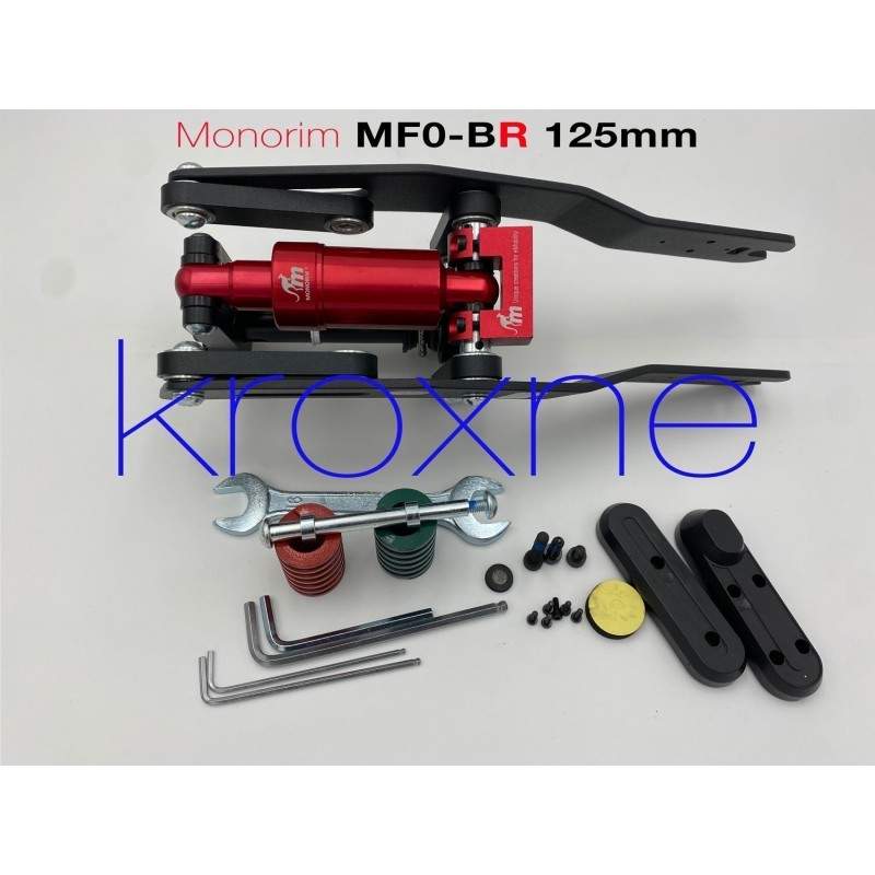 MF0 monorim etujousitus Segway F20 F25E F30E F40E sähköskootterille Monorim - 6 Asenna MF0 monorim-iskut Segway F20, F25E, F30E,