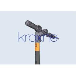 Podovzhuvach Sharkset dlya shchohly, sumisnyy z Ninebot Max Sharkset - 1 Збільште висоту керма за допомогою цього розширювача на