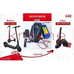 Zunanja baterija Monorim MBP 36v 10.4ah za serijo xiaomi m365/pro in za vse modele Segway maxg30D/LE/LP/LD. Monorim - 1 Zunanja 