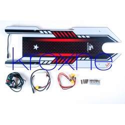 Pokład Monorim ALD WDL / podstawa do hulajnóg elektrycznych z oświetleniem led i kierunkowskazami lewo/prawo Monorim - 8 Podstaw