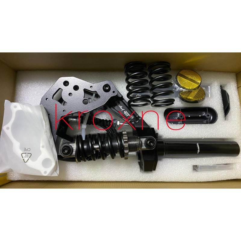 Передня підвіска Sharkset для Ninebot Max G30, G30D, G30P та G30LP Sharkset - 11 Передня підвіска Sharkset з двома амортизаторам