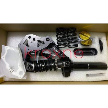 Suspensión delantera Sharkset para Ninebot Max G30, G30D, G30P y G30LP Sharkset - 11 Suspensión delantera Sharkset con dos amort