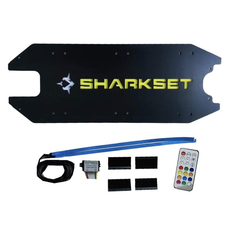 Набір чохлів Dragon Deck LED SHARKSET для всіх моделей NINEBOT MAX G30 або аналогічних Sharkset - 6 Набір чохлів Dragon Deck LED