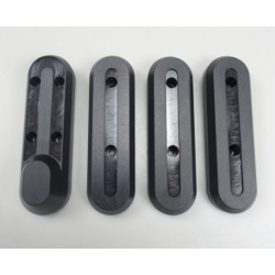 Veržlių gaubtas - priekinis ir galinis apdailos komplektas, skirtas „Xiaomi M365“, „1S“, „Pro2“ ir „M365 Pro“ Xiaomi - 1 Veržlės