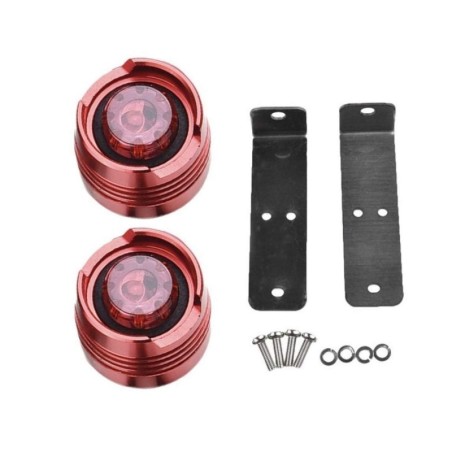 Rear warning side lights kit.  - 5