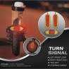 Side and rear turn signal kit - direction indicator for electric scooter.  - 1 Side and rear turn signal kit - direction indicat