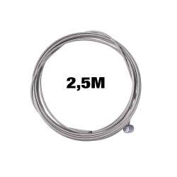 Ekstra langt 2,5 meter eller 3 meter bremsekabel - ideel til specialinstallation  - 1 Ekstra langt 2,5 meter eller 3 meter brems
