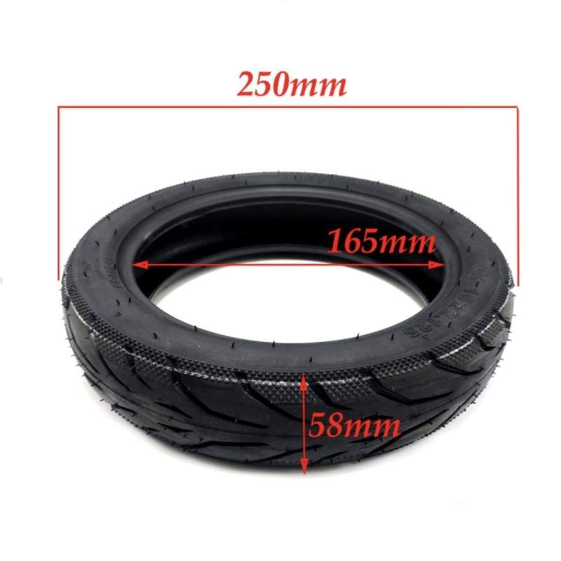 10 tums däck för Segway F25 F30 F40 D18E D28E D38E Segway - Ninebot - 1 10 tums däck för Segway F25 F30 F40 D18E D28E D38E
Däck 