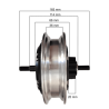 Motor 48v 500w trasero para Kugoo M4, Ovex Z1 plus u otros modelos. Motor genérico adaptable Kugoo - 2 Instala este motor con un