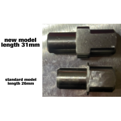Extended nuts and extended bolts to install the motor with disc brake on the MR1 or DMR1 rear suspension Monorim - 4 
Installs t