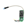 Pínakas elénchou / plakéta BLE / othóni symvatí gia M365, Essential, Mi 3, 1S, Pro2 kai M365 Pro Xiaomi - 3 Pínakas elénchou / p