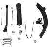 Voor- en achterspatbordset met standaard inbegrepen voor Xiaomi QiCycle EF1 Monorim - 1 
Complete spatbordset met standaard voor