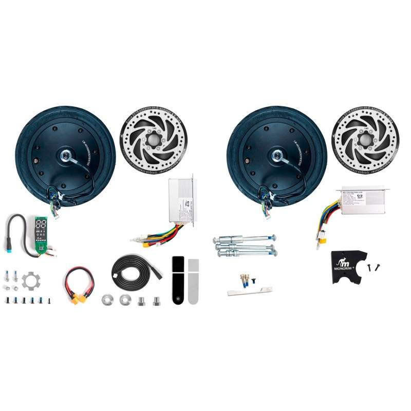 Monorim Dual52 Pro Ultra Air (obsahuje dva 500w vzduchové motory) Monorim - 3 
Obsahuje 14400mAh batériu s 60ah BMS
Nabíjačka 48