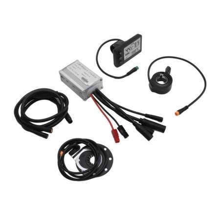 Kompletny wodoodporny zestaw kontrolera do roweru elektrycznego z wyświetlaczem panelowym S866 w wersji 36v i 48v KROXNE - 1 Kom