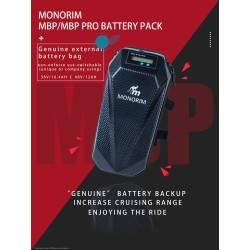 Monorim MBP 48v 12ah XT60 eksternt batteri for elektriske sparkesykler. Monorim - 2 Monorim MBP 48v 12ah XT60 eksternt batteri f