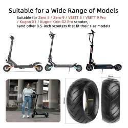 Massieve band voor Zero 8, Zero 9, Vsett 8, Vsett 9, Kugoo X1, Kirin G2 Pro 8.5x3 elektrische scooter Kukirin - 2 Massieve band 