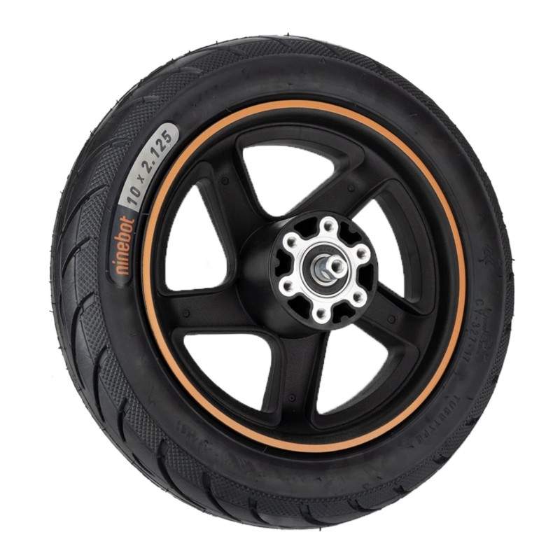Koleso s shinoy dlya samokata Segway Ninebot F20, F25, F25i, F30, F40, F40i ili analogichnogo - 10x2,125 dyuyma Segway - Ninebot