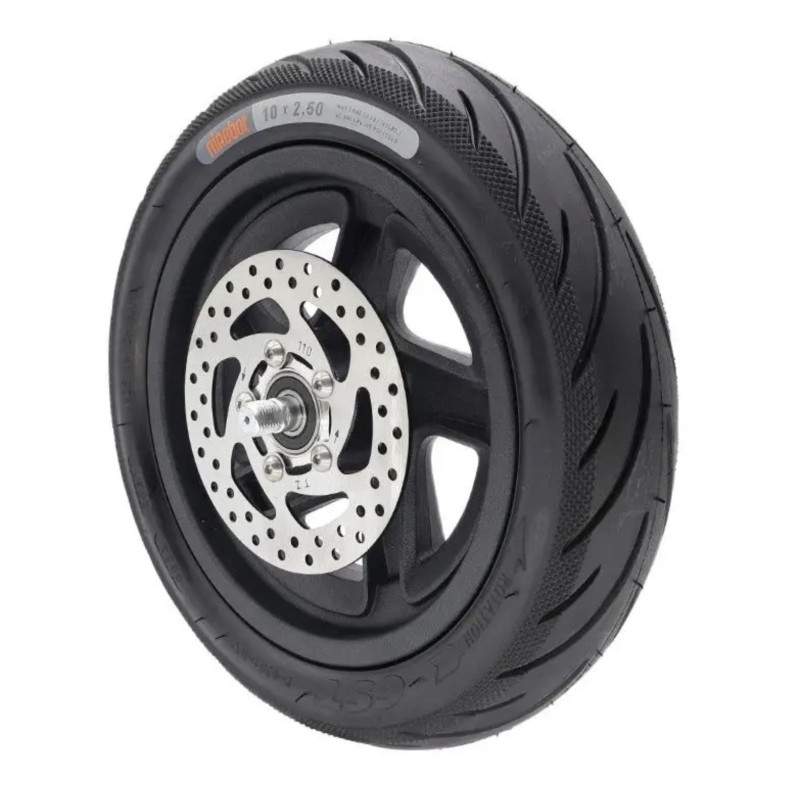 Llanta trasera completa para Segway Ninebot kickscooter F20, F25, F25i, F30, F40, F40i o similar - 10x2.5 púlgadas Segway - Nine
