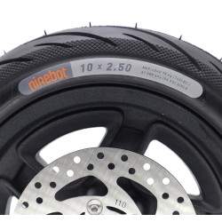 Komplettes Hinterrad für Segway Ninebot Kickscooter F20, F25, F25i, F30, F38, F40, F40i oder ähnliche - 10x2,5 Zoll Segway - Nin