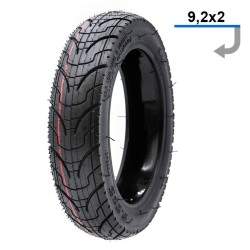 Tubeless dekk 9,2x2 med anti-punktur gel for Xiaomi M365, Pro, Pro2, Essential, Mi3  - 1 Tubeless dekk 9,2x2 med anti-punktur ge