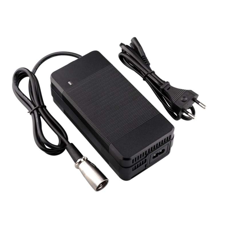 Ladegerät für Roller oder Elektrofahrrad 42 V 2 A – 36 V – dreipoliger XLR-Stecker  - 1 Ladegerät für Roller oder Elektrofahrrad