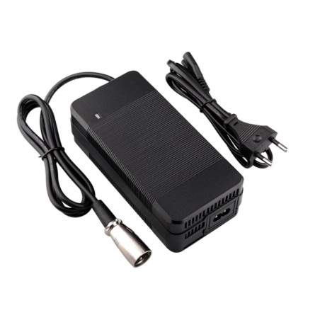 Ladegerät für Roller oder Elektrofahrrad 42 V 2 A – 36 V – dreipoliger XLR-Stecker  - 1 Ladegerät für Roller oder Elektrofahrrad