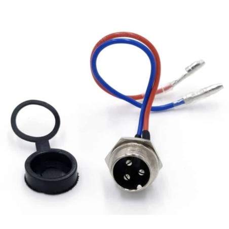 Puerto de carga a conector GX16 para patinete, bicicleta o vehículo eléctrico  - 1 Puerto de carga a conector GX16 para patinete