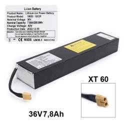 Bataría 36v 7800mah gia ilektrikó skoúter Kugoo S1 í parómoio  - 1 Bataría 36v 7800mah gia ilektrikó skoúter Kugoo S1 í parómoio