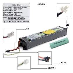 36v 9600mah batteri for Xiaomi M365, 1S, Essential, Mi3 eller lignende elektrisk sparkesykkel  - 1 36v 9600mah batteri for Xiaom