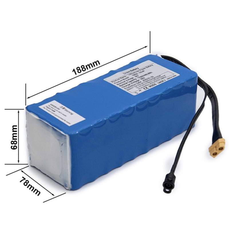 Externí přídavná baterie 36v 10400mah pro elektrokoloběžku nebo elektrokolo  - 2 Externí přídavná baterie 36v 10400mah pro elekt