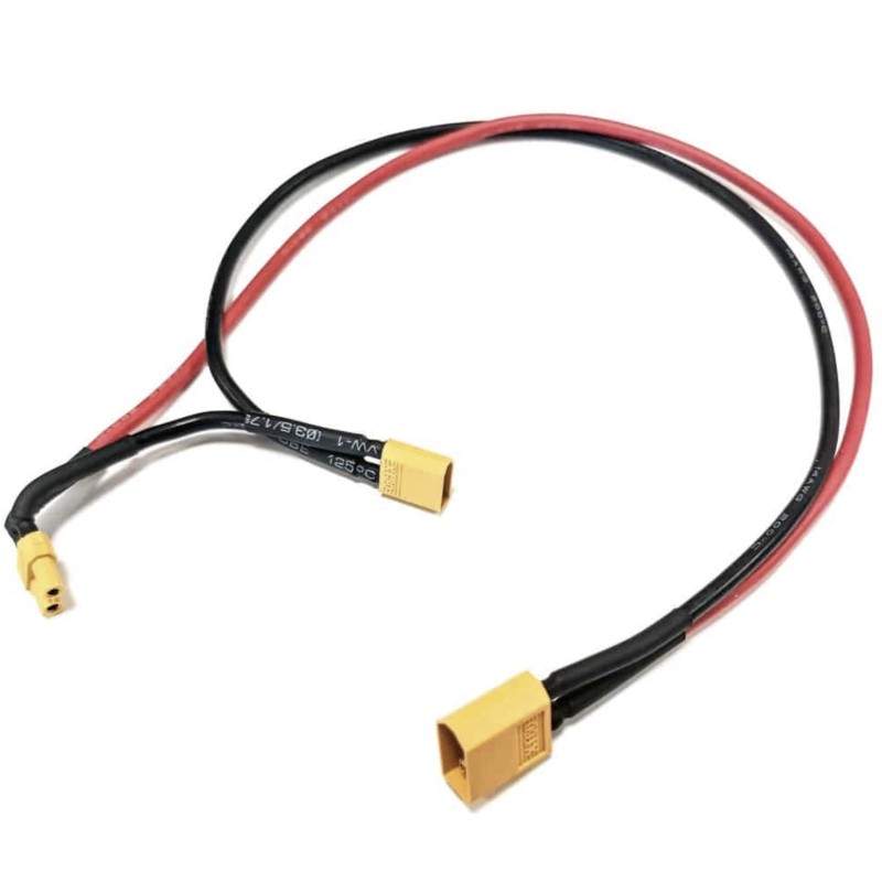 Serial connection cable for external battery compatible with scooter, electric bicycle or similar  - 1 Serial connection cable f