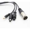 GX16 auf DC5,5 mm / DC8 mm / XLR / GX12 Ladegerät-Konverterkabel  - 2 GX16 auf DC5,5 mm / DC8 mm / XLR / GX12 Ladegerät-Konverte