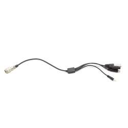 Kábel konvertora nabíjačky GX16 na DC 5,5 mm / DC 8 mm / XLR / GX12  - 4 Kábel konvertora nabíjačky GX16 na DC 5,5 mm / DC 8 mm 