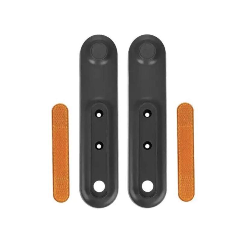 Nakładki na nakrętki tylne i przednie z odblaskami do hulajnogi Xiaomi Scooter 4 Ultra Xiaomi - 1 Nakładki na nakrętki tylne i p