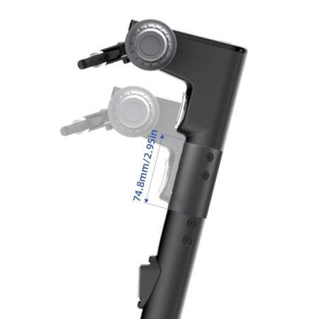 Estensore per aumentare l'altezza del manubrio su Ninebot Max G30, G2, G65 o simili. Segway - Ninebot - 1 Estensore per aumentar