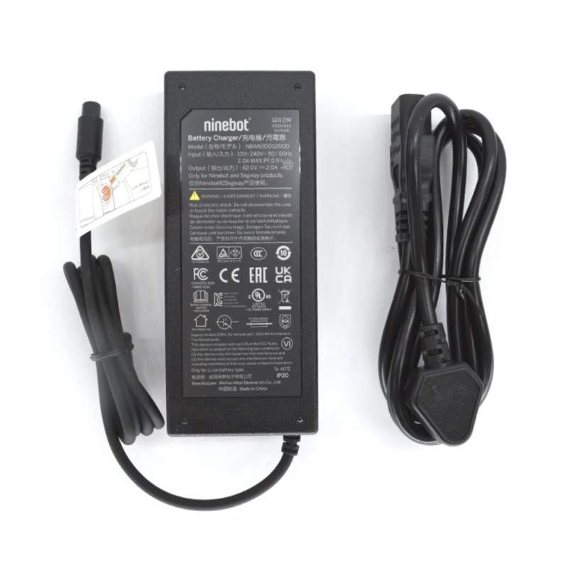120w - 63v oplader til MiniPro, Xiaomi, Ninebot GoKart Pro Xiaomi - 2 120w - 63v oplader til MiniPro, Xiaomi, Ninebot GoKart Pro